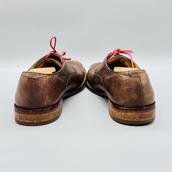 Cole Haan Shoes Mens 10 Brown Leather Derby Oxford Lace Up Dress Almond Toe main image 5